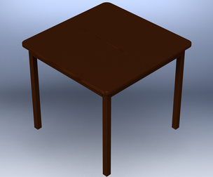 Solid Teak Wood Table
