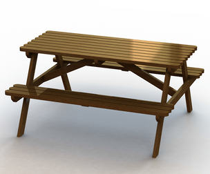 Oak Picnic Bench