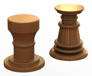 Cedar Wood Stool