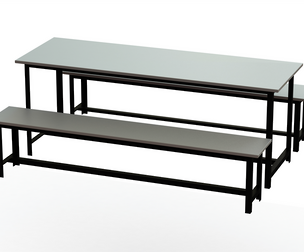 Canteen Steel Table