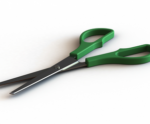 Green Utility Scissors