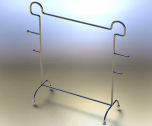 Stainless Steel Clothes Rack