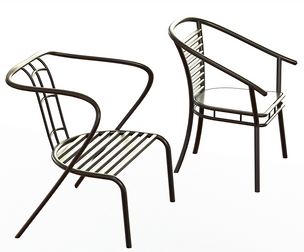 Exterior Metal Chair