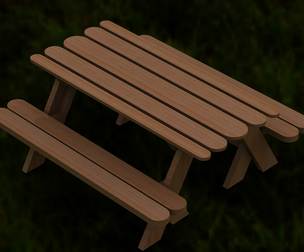 Outdoor Picnic Table