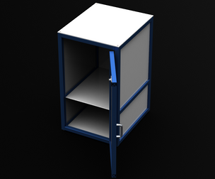 Aluminum Station Cabinet