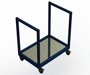 Aluminum Firewood Holder Cart