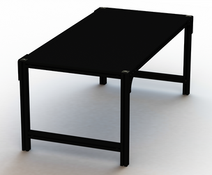 Aluminum Outdoor Modern Table