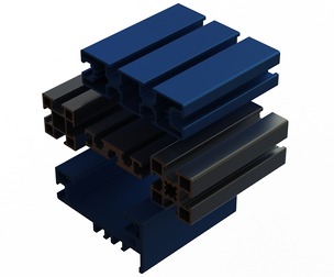 Extruded Aluminium Profile for Partition Wall