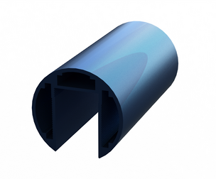 Aluminum Extruded Balustrade Handrail