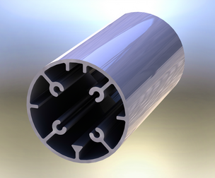 Aluminum Extruded Round Tube for Jigs