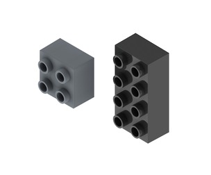 2x2 and 2x4 Building Blocks Design