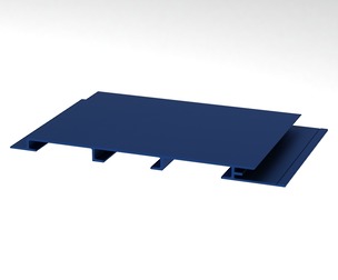 Aluminum Extruded Truck Interlocking Deck