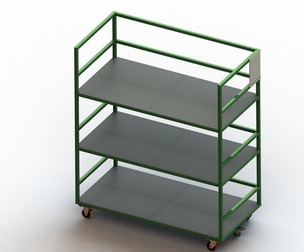 Steel Dory Shelves