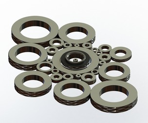 Cylindrical Ring Gages Set