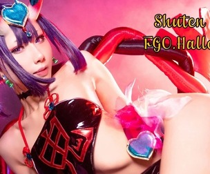 FGO Shuten Douji Halloween cosplay HaneAme
