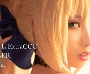 Fate Extra SABER gown cosplay HaneAme