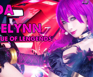 League of legends KDA EVELYNN cosplay HaneAme