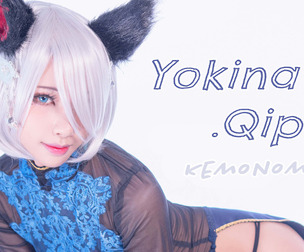 Kemonomimi Yokina qipao cosplay HaneAme