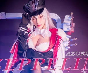 AzurLane Zepplin offical cosplay HaneAme