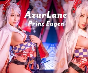AzurLane Prinz Eugen kimono cosplay HaneAme