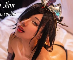 KuroInu Olga Dark Elf cosplay HaneAme