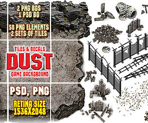 DUST TILES AND DECALS