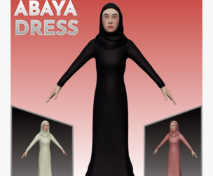 Abaya dress female