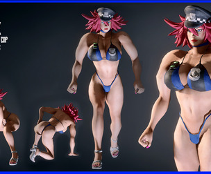 Resident Evil 2 Remake: MRX Poison Bikini Cop