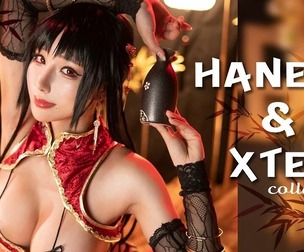 Hane & Xter Collab cosplay HaneAme