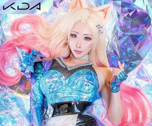 League of legends 《Ahri KDA All out》cosplay HaneAme