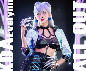 League of Legends《KDA All out Evelynn》cosplay HaneAme