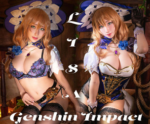 Genshin Impact miHoYo《Lisa》cosplay HaneAme
