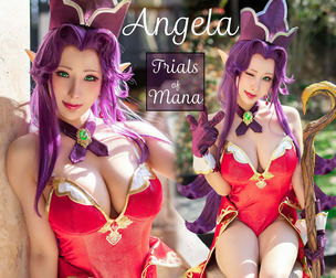 Trials of Mana《Angela》cosplay HaneAme