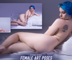 700 Female Art Pose Reference Pictures