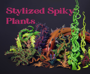 Spiky Plants Pack