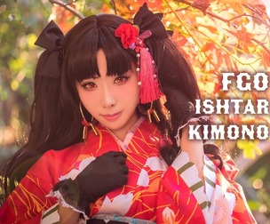 FGO Fate ISHTAR Kimono cosplay HaneAme