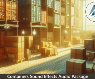 Containers Sound Effects Audio Package