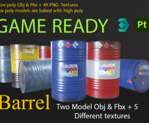 Oil Barrel Game Ready