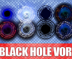 2D BLACK HOLE VORTEX