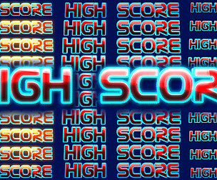 HIGH SCORE ANIMATION