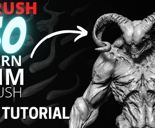 30 HORN IMM BRUSH SET