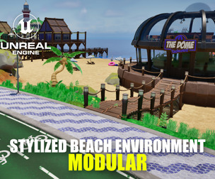 Stylized Beach Environment Pack