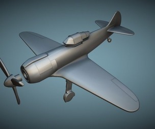 Lavochkin La-5FN - 3D Printable Model