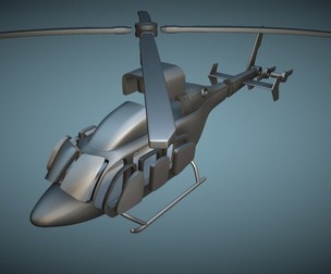Bell 429 GlobalRanger - 3D Printable Model
