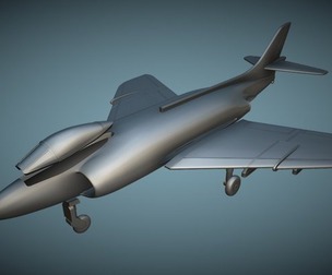 Supermarine Scimitar - 3D Printable Model