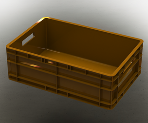 Stackable Storage Box Capacity 40 Liters