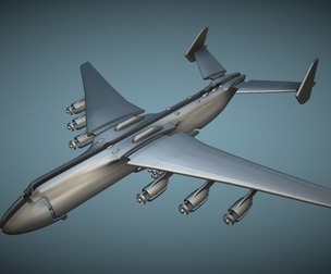 Antonov An-225 Mriya - 3D Printable Model