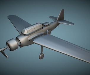 Kyushu K11W Shiragiku - 3D Printable Model