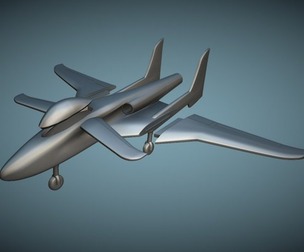 Scaled Composites 151 ARES - 3D Printable Model