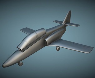 CASA C-101 Aviojet - 3D Printable Model